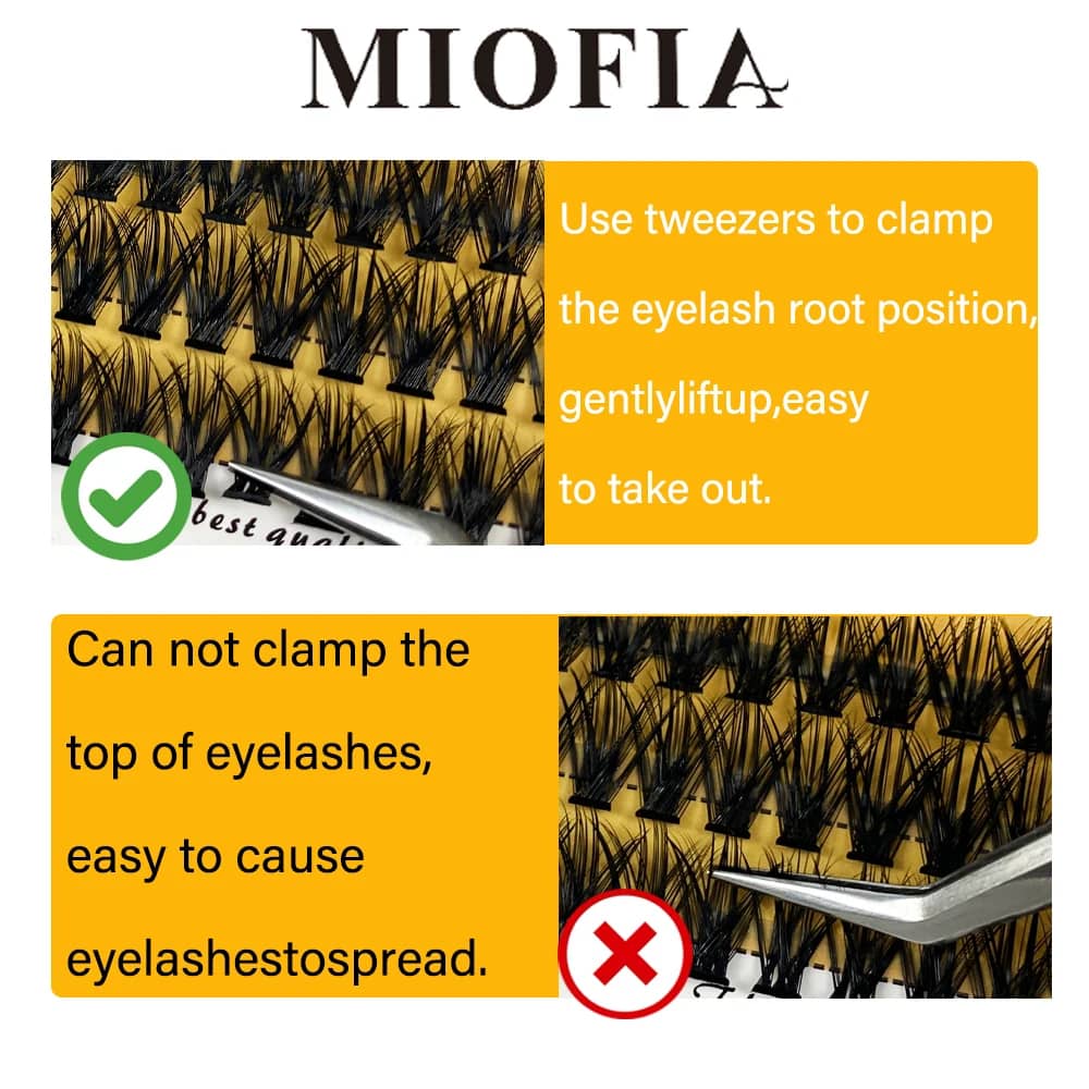 3D Russian Mink Individual Eyelash Clusters - 60 Bundles Natural Look Extension, 0.07mm Thickness, C/D Curl, 8-15mm Length - Professional Makeup Tool - Image 3