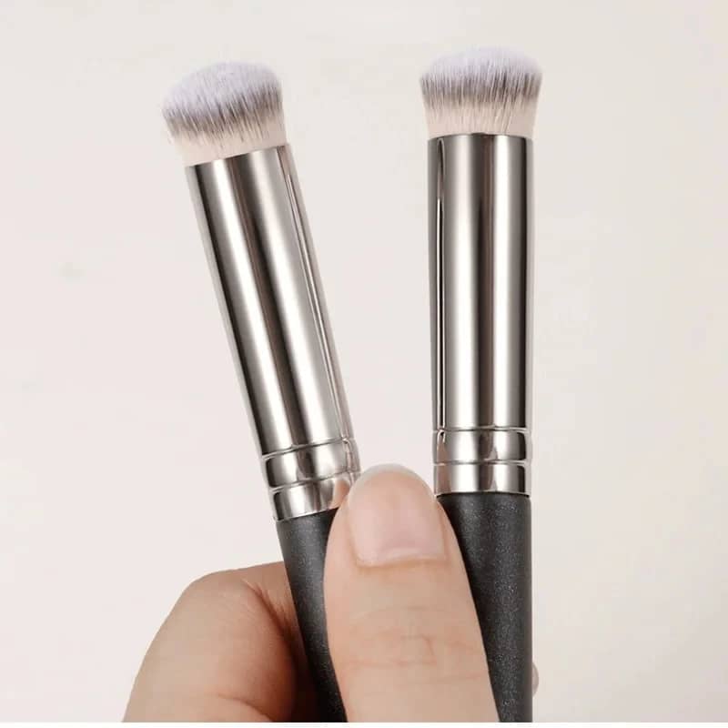 Premium Foundation Concealer Brush Set - 5 Pcs Flawless Contour Blusher Brushes for Under Eye Blending, Dense Face Makeup Application - Image 2