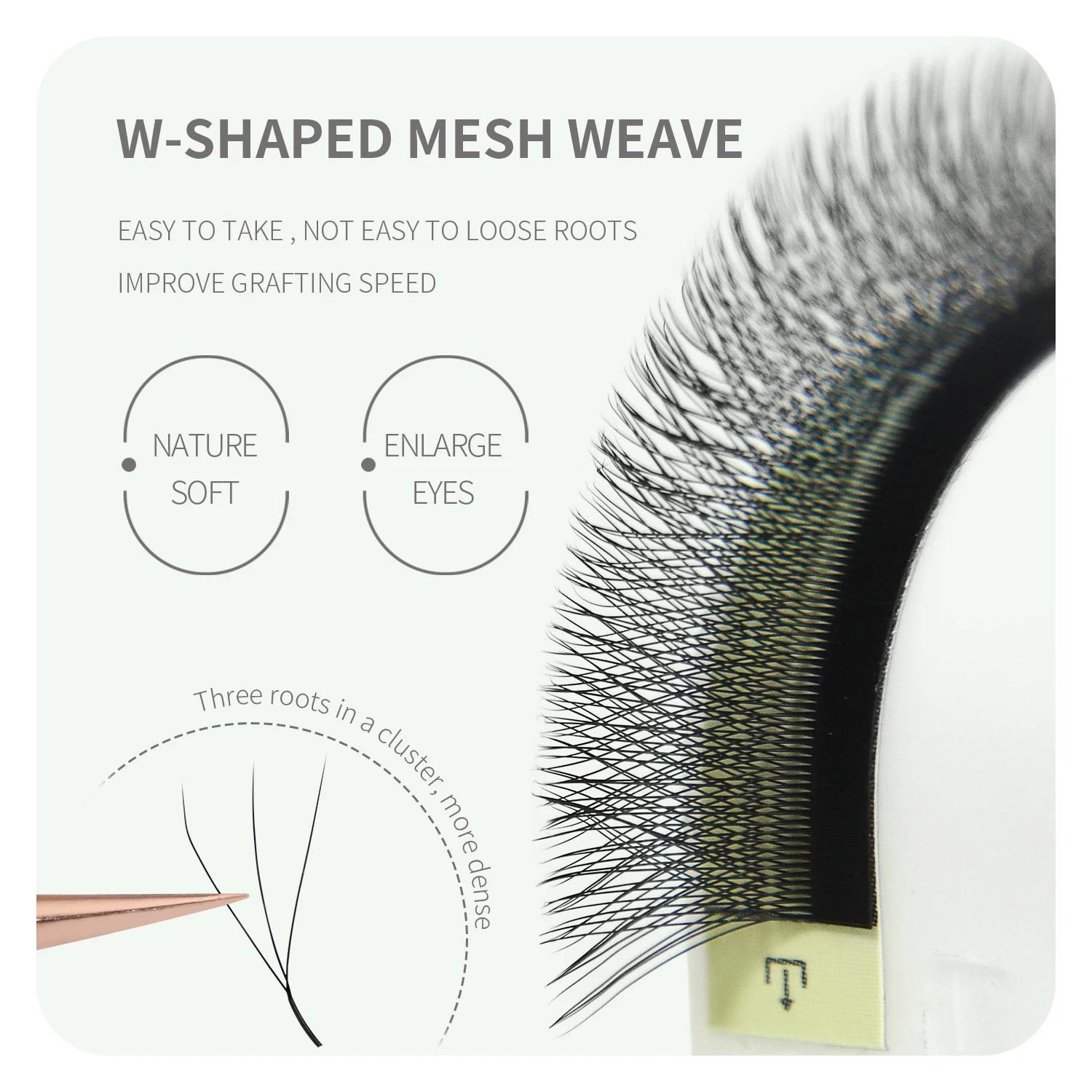 ANNAFRIS Premade Volume Fan YY 3D 4D 5D W-Shaped Eyelash Extensions - Natural Soft Full Dense Mink Lashes for Professional Salon Use - Image 4