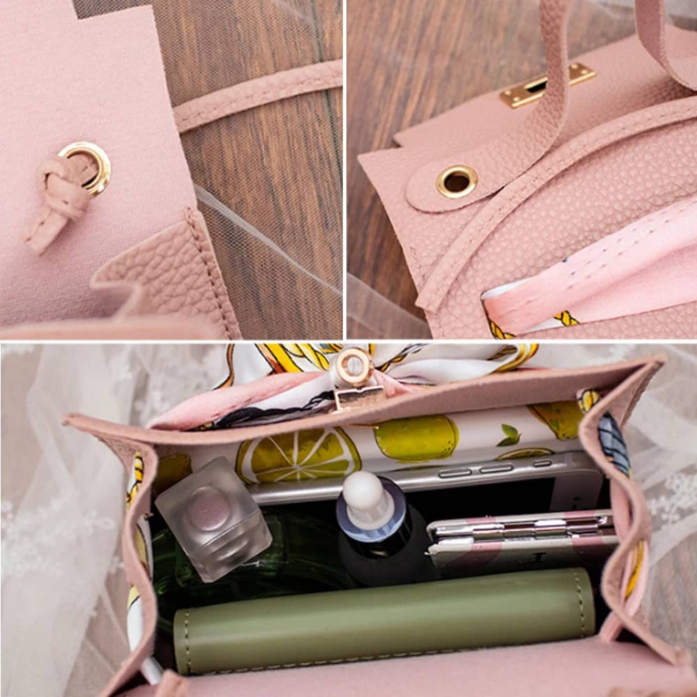 Luxury PU Leather Flap Messenger Bag for Women | 2024 Fashion Casual Vintage Shoulder Handbag | Stylish Daypack for Parties & Everyday Use - Image 3