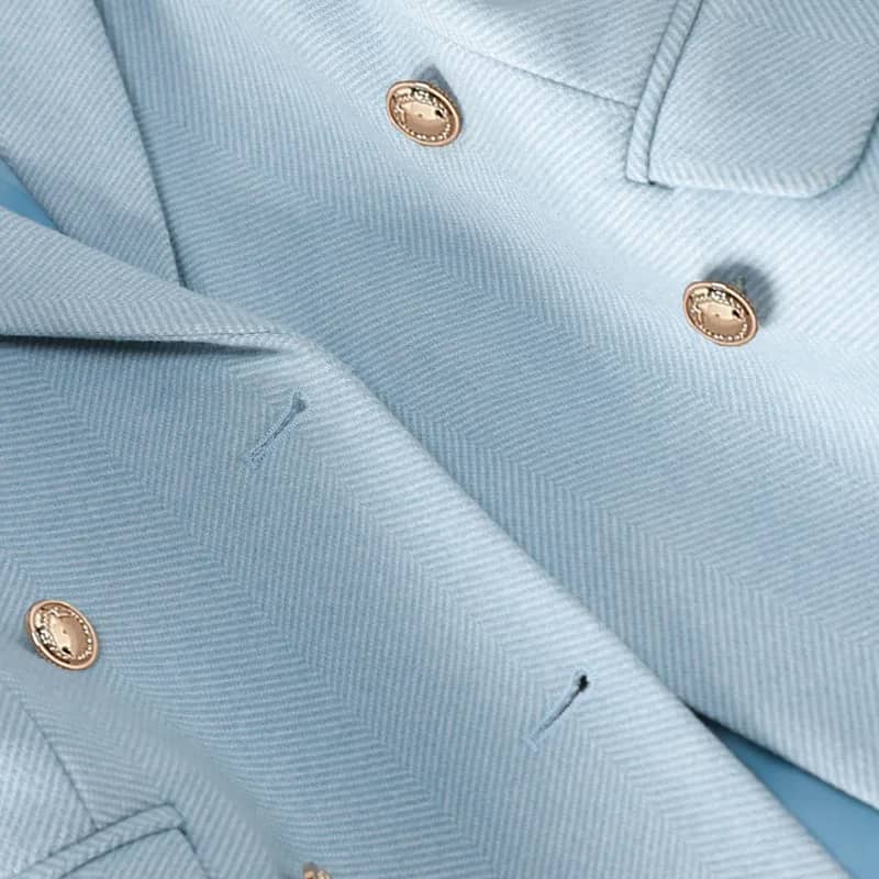 NAVIU High-End Women's Blazer Jacket - Spring/Autumn Office Business Suit, Long Sleeve Coat in Blue, Pink, or Apricot - Image 6