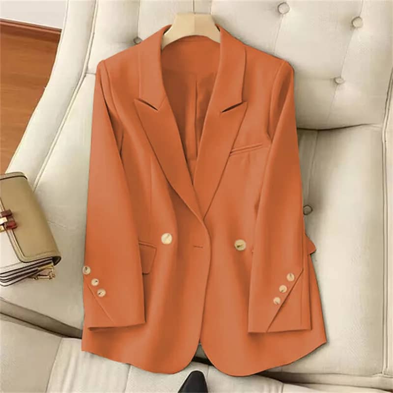 Women's Casual Long Sleeve Blazer Pant Set 2-Piece Suit 2025 Fashion Elegant Office Work Outfits - Image 1