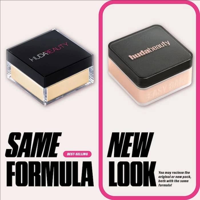 Huda Beauty Delicate Setting Powder - Long-Lasting Oil Control, Moisture Lock, Zero Pore Finish, Flawless Base Makeup for All Skin Types - Image 2