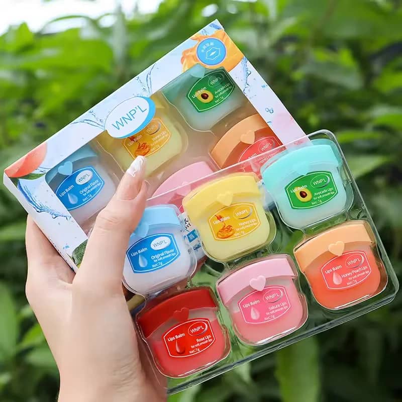 4/6/8pcs Fruit Series Moisturizing Lip Balm Set - Refreshing, Non-Sticky, Anti-Cracked Lip Mask for Daily Use & Makeup Prep - Image 2