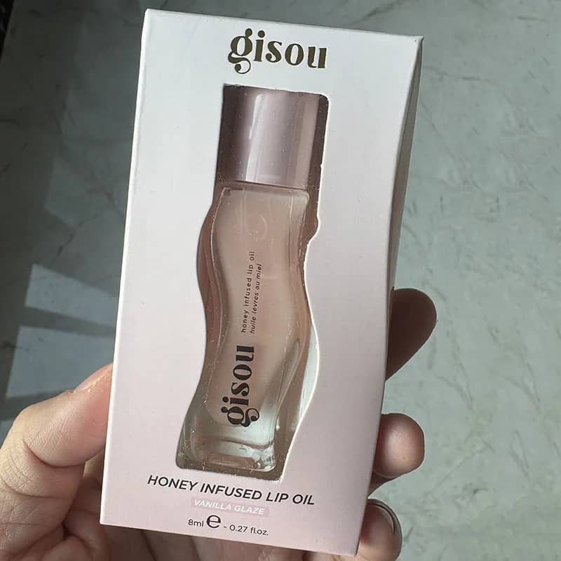 Gisou INS Popular Moisturizing Lip Balm Original Lip Oil for Lips, Plumping & Exfoliating Gloss - NEW Color - Image 6