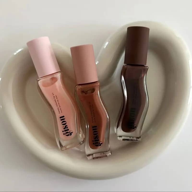 Gisou INS Popular Moisturizing Lip Balm Original Lip Oil for Lips, Plumping & Exfoliating Gloss - NEW Color - Image 4