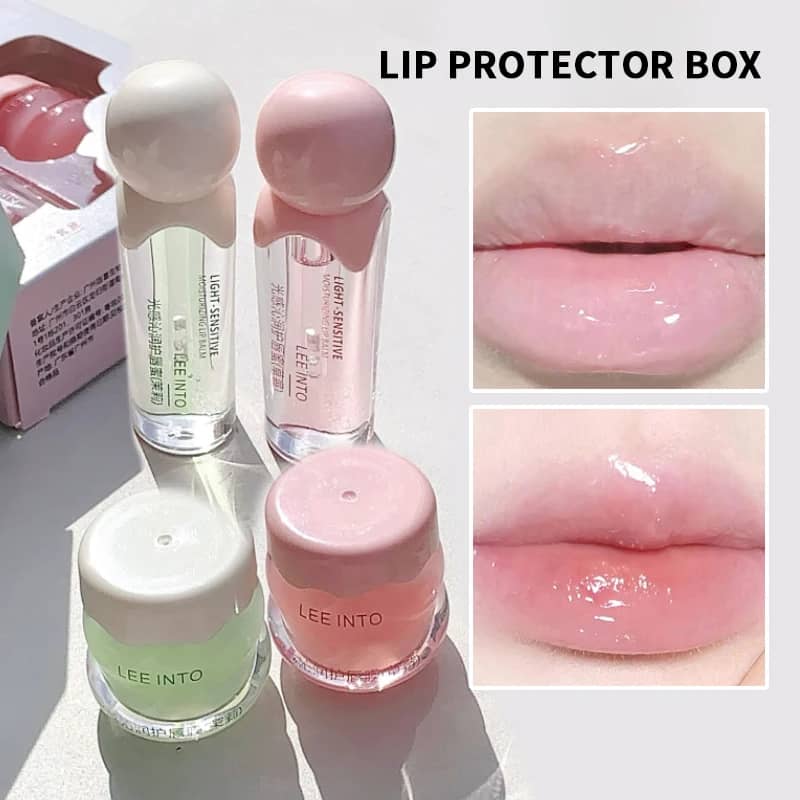 YPYP Zhencui Lip Care Set: Moisturizing Water Light Jelly Balm & Serum for Day & Night Use, Hydrating & Nourishing Formula for Women, 3.8g + 2.8ml - Image 3