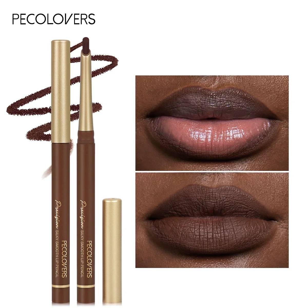 1pc Matte Nude Lip Liner Pencil - High Pigmentation, Long-Lasting Waterproof Formula for Natural Lip Definition & Smooth Glossy Application - Image 5