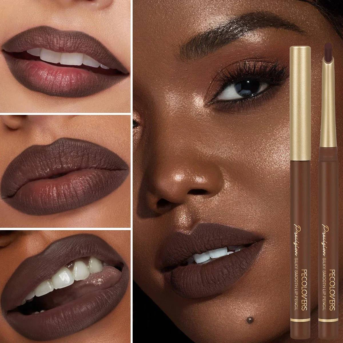 1pc Matte Nude Lip Liner Pencil - High Pigmentation, Long-Lasting Waterproof Formula for Natural Lip Definition & Smooth Glossy Application - Image 6