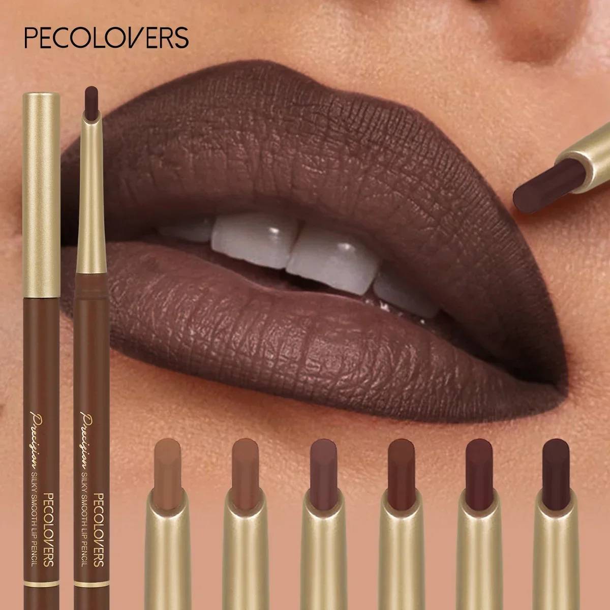 1pc Matte Nude Lip Liner Pencil - High Pigmentation, Long-Lasting Waterproof Formula for Natural Lip Definition & Smooth Glossy Application - Image 2