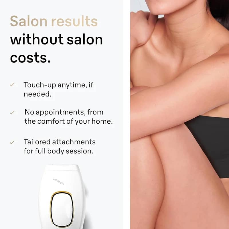 Professional IPL Laser Hair Remover for Women - Painless Permanent Epilator with 999999 Flashes, Home Use Device for Face & Bikini, Multiple Plug Options - Image 5