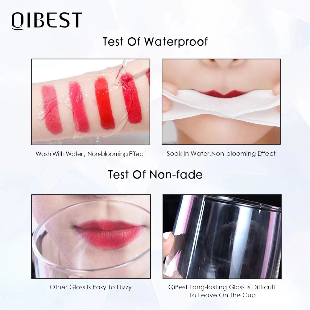 NICEFACE 25 Color Waterproof Matte Lip Gloss Set - Long-Lasting Liquid Lipstick, Non-Stick Cup, Rich Pigment, Professional Cosmetic Makeup for All Occasions thumbnail 4