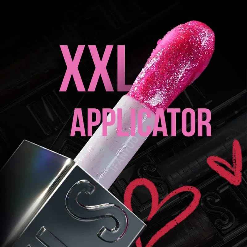 Sparkling Diamond Liquid Lip Gloss with Shimmer and Glitter, Big Brush Plumper Oil for a High-Gloss, Pearly Finish - 6 Colors Available thumbnail 4