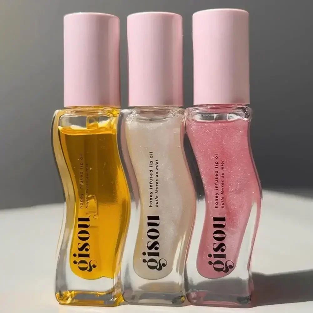 Gisou Moisturizing Watermelon Lip Balm & Plumping Lip Oil Gloss for Smooth, Hydrated Lips - Exfoliating & Enhancing Shine thumbnail 3