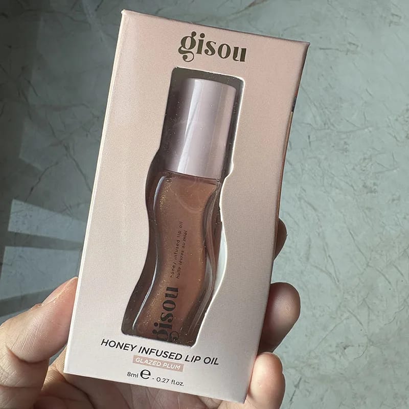 Gisou INS Popular Moisturizing Lip Balm Original Lip Oil for Lips, Plumping & Exfoliating Gloss - NEW Color thumbnail 5