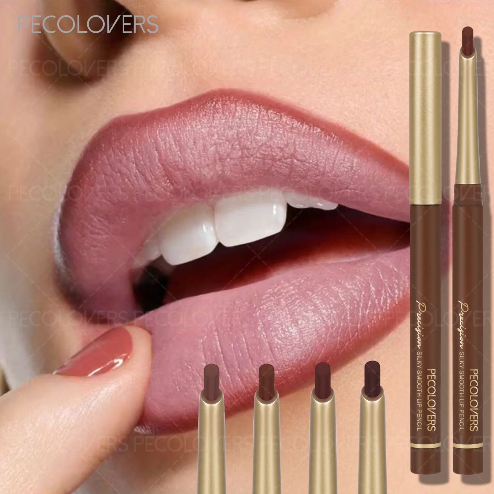 1pc Matte Nude Lip Liner Pencil - High Pigmentation, Long-Lasting Waterproof Formula for Natural Lip Definition & Smooth Glossy Application thumbnail 1