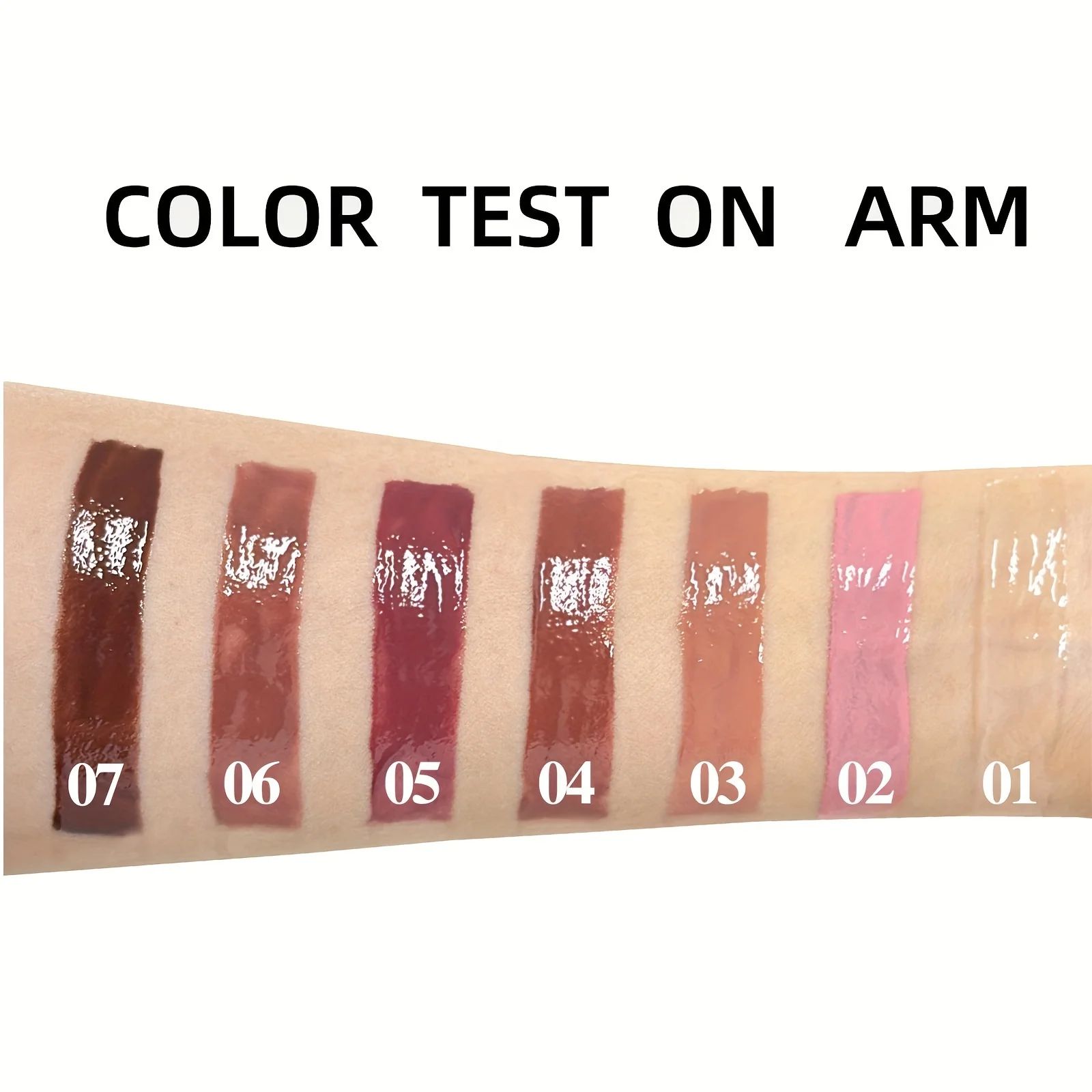 Hydrating Crystal Lip Oil, Plumping & Moisturizing Gloss with Tinted Shades, Long-Lasting Shine for All Skin Types, Natural Beauty Lip Care thumbnail 6