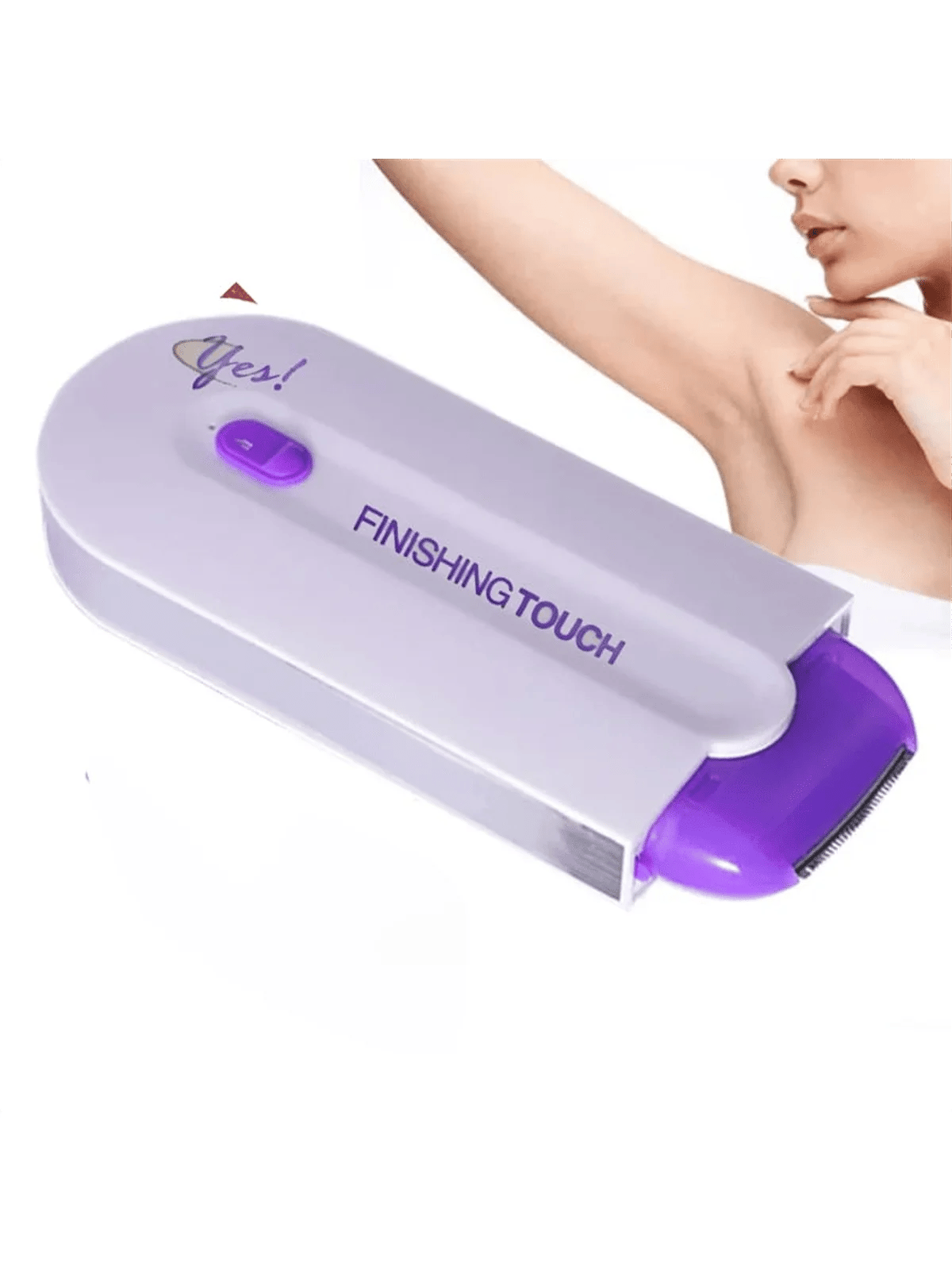 Professional Electric Hair Removal Shaver for Women - Full Body, Face, Bikini, Legs, Hands - Gentle & Painless Epilator Device thumbnail 2