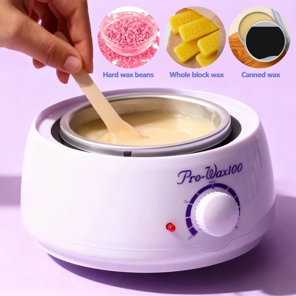 Professional Wax Warmer Heater for Hair Removal - Fast Heating Depilatory Epilator for Salon & Home Use, Melts Wax Beans & Paraffin thumbnail 3