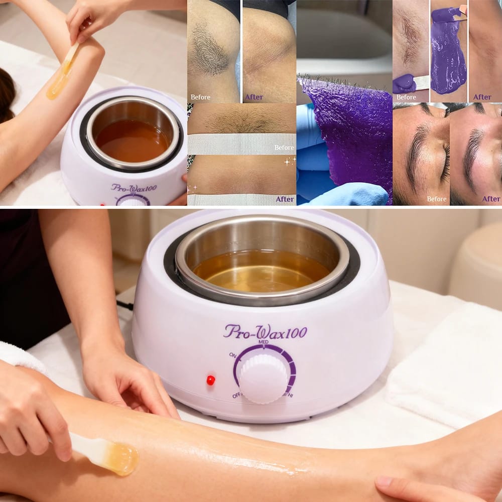 Professional Wax Warmer Heater for Hair Removal - Fast Heating Depilatory Epilator for Salon & Home Use, Melts Wax Beans & Paraffin thumbnail 5