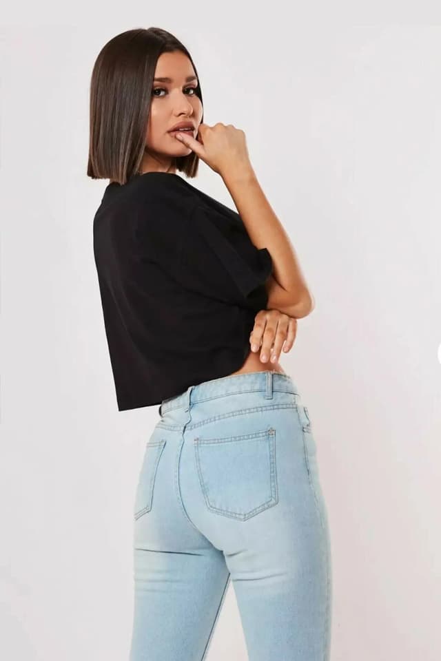 Women's Cotton Crop Top Short Sleeve Yoga Fitness T-Shirt - Loose Fit Gym Workout Shirt for Dance and Running showcase 5