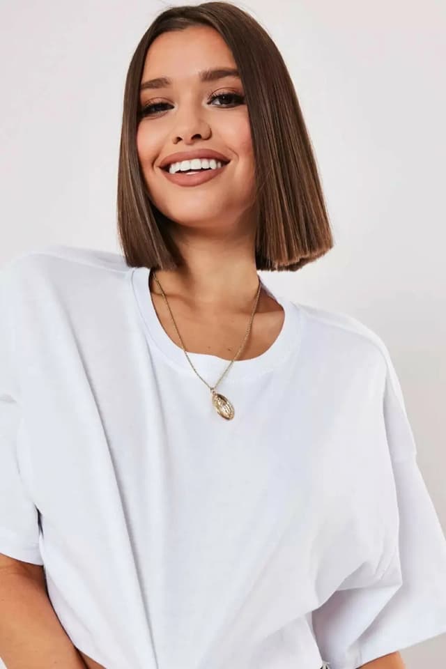 Women's Cotton Crop Top Short Sleeve Yoga Fitness T-Shirt - Loose Fit Gym Workout Shirt for Dance and Running showcase 9