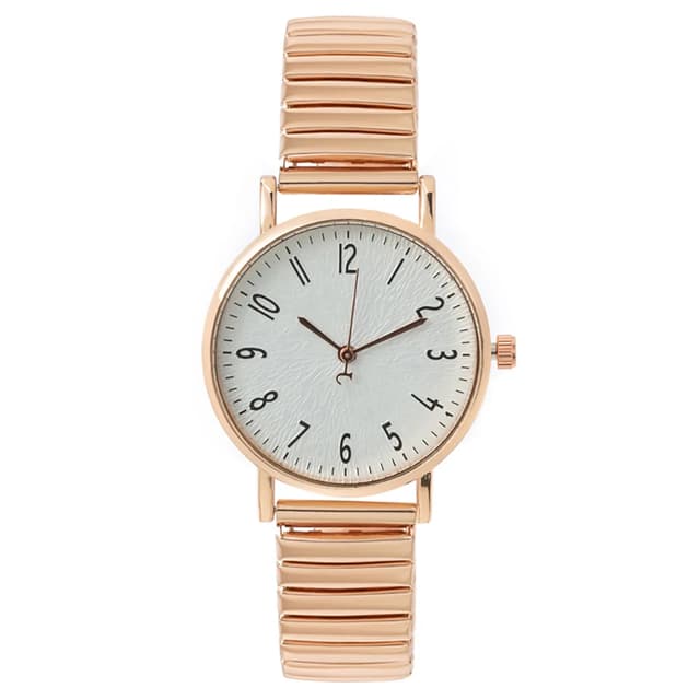 Women's Casual Stainless Steel Stretch Band Digital Watch - Simple Minimalist Design, Buckleless Strap, Dress & Sporty Style showcase 11