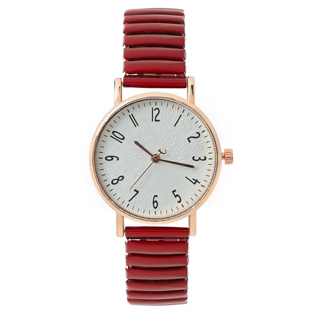 Women's Casual Stainless Steel Stretch Band Digital Watch - Simple Minimalist Design, Buckleless Strap, Dress & Sporty Style showcase 12