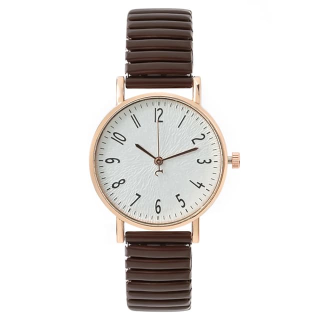 Women's Casual Stainless Steel Stretch Band Digital Watch - Simple Minimalist Design, Buckleless Strap, Dress & Sporty Style showcase 7