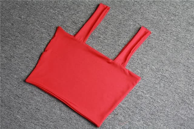 Women's Square Neck Sleeveless Crop Top - Sexy Backless Cami Tank Shirt for Summer Casual Wear showcase 16