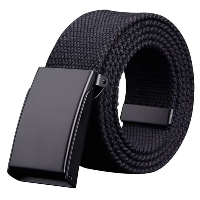 Men's & Women's Fashion Canvas Belt - Adjustable Breathable Outdoor Tactical Waist Belt for Jeans & Trousers showcase 8