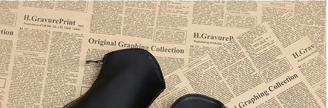 Elegant Women's Pointed Toe Ankle Boots - Fashion Square High Heel with Back Zipper, Chic Winter Footwear for Ladies showcase 6