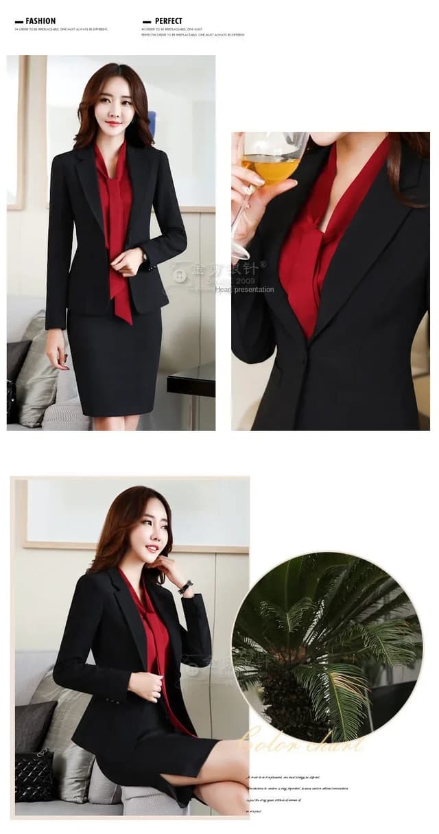 Women's Pink Slim Fit Blazer Jacket - Korean Style Casual Chic Elegant Short Sleeve Top for Spring/Autumn showcase 8