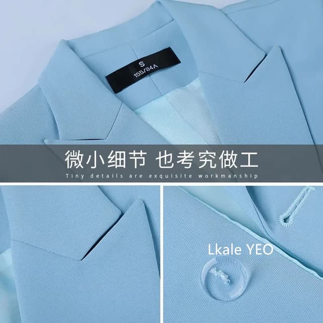 2025 Spring Autumn Women's Blazer Jacket - Temperament Joker Long-Sleeved Professional Lady Leisure Outerwear Coat for Versatile Style showcase 8