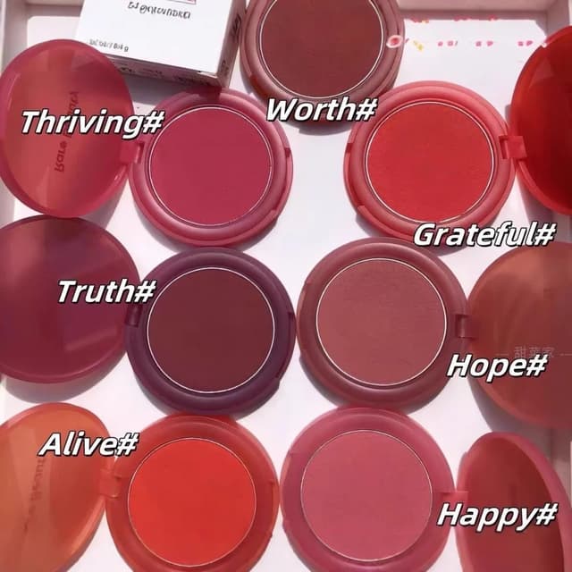 Rare Beauty Matte Lasting Blurred Bouncy Melting Blush - Cushiony Cream-to-Powder, Sweat & Humidity Resistant Liquid Formula for Natural Glow showcase 12