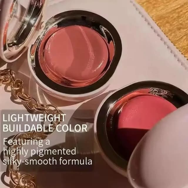 Rare Beauty Matte Lasting Blurred Bouncy Melting Blush - Cushiony Cream-to-Powder, Sweat & Humidity Resistant Liquid Formula for Natural Glow showcase 8