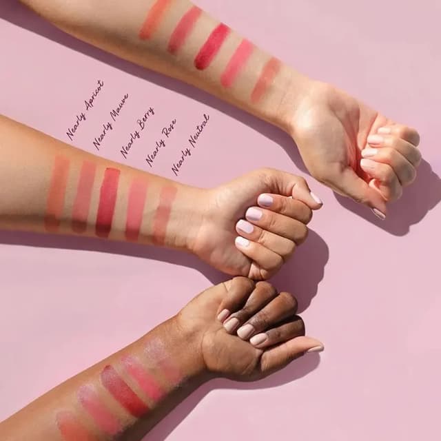 Rare Beauty Melting Cream Blush: Matte Pearlescent Finish, Glitter Highlighter, Nourishing & Moisturizing Lip Gloss for a Radiant Glow showcase 11