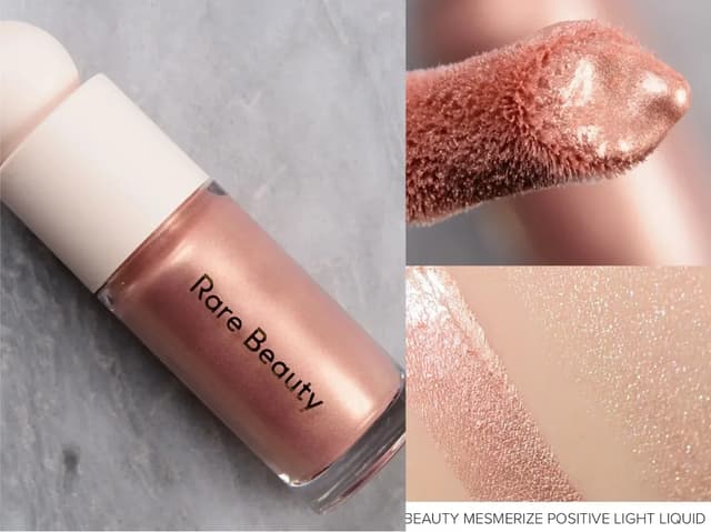 Rare Beauty Melting Cream Blush: Matte Pearlescent Finish, Glitter Highlighter, Nourishing & Moisturizing Lip Gloss for a Radiant Glow showcase 13