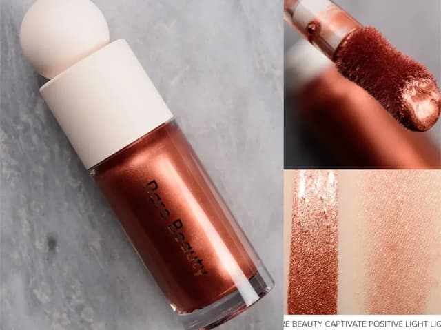 Rare Beauty Melting Cream Blush: Matte Pearlescent Finish, Glitter Highlighter, Nourishing & Moisturizing Lip Gloss for a Radiant Glow showcase 17