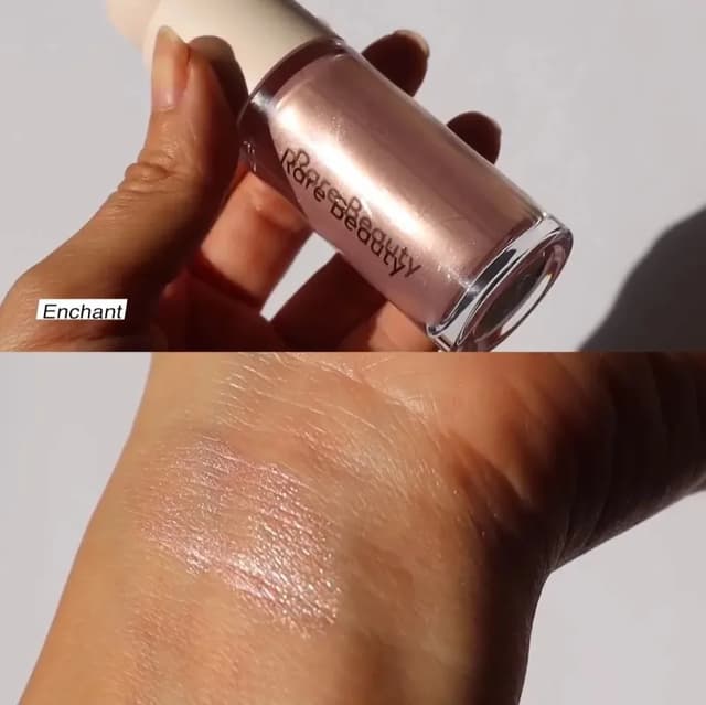 Rare Beauty Melting Cream Blush: Matte Pearlescent Finish, Glitter Highlighter, Nourishing & Moisturizing Lip Gloss for a Radiant Glow showcase 19