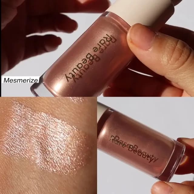 Rare Beauty Melting Cream Blush: Matte Pearlescent Finish, Glitter Highlighter, Nourishing & Moisturizing Lip Gloss for a Radiant Glow showcase 20