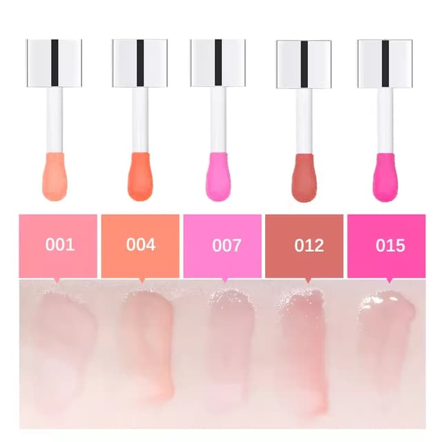 Moisturizing Lip Balm Oil Gloss for Plumping & Exfoliating Lips - Original Pink Formula for Soft, Smooth, Hydrated Lips showcase 3