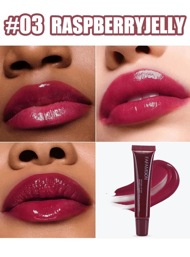 Moisturizing Transparent Lip Gloss Oil - Nude Brown Plumping Effect, Soft Tube Mirror Finish, Beauty Cosmetics Makeup for a Natural Look showcase 8