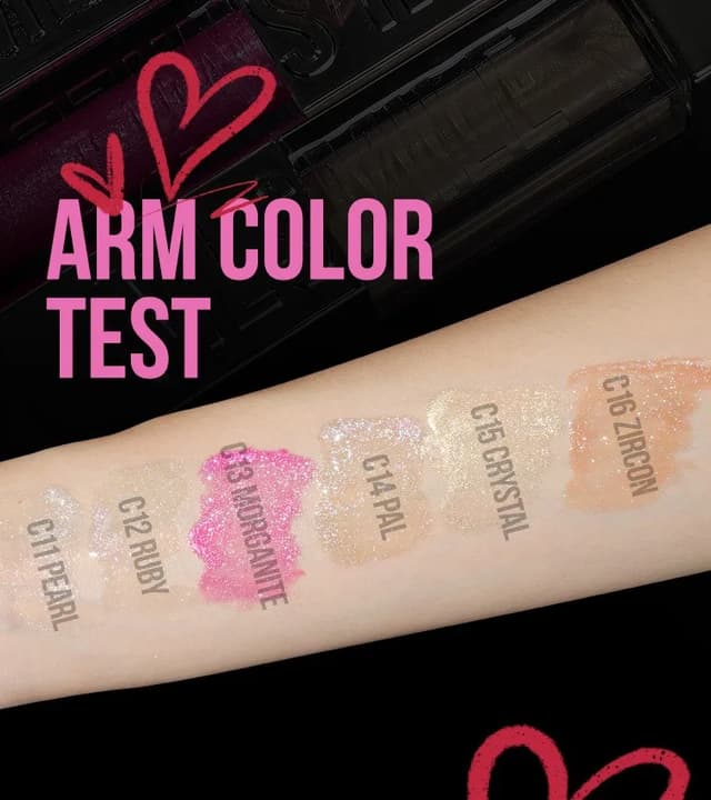 Sparkling Diamond Liquid Lip Gloss with Shimmer and Glitter, Big Brush Plumper Oil for a High-Gloss, Pearly Finish - 6 Colors Available showcase 8