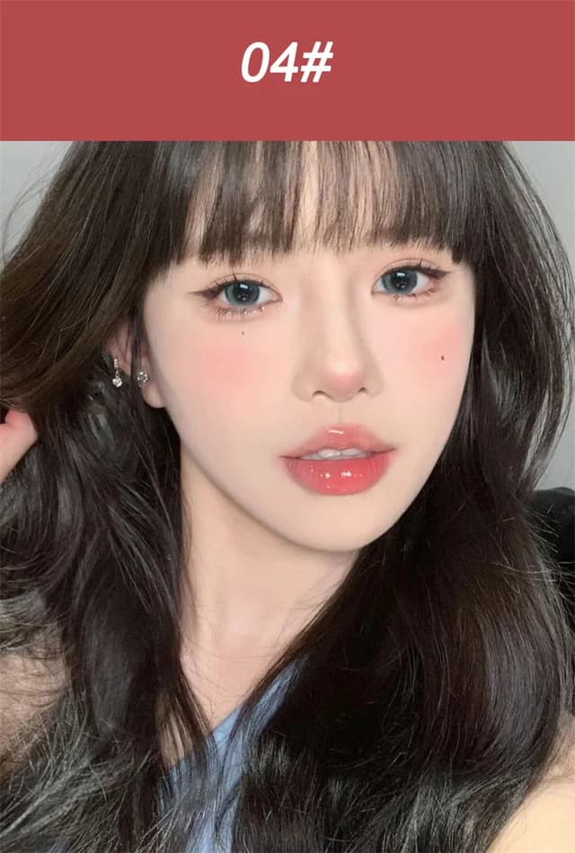 Jelly Glass Lip Gloss Moisturizing Tint Mirror Waterproof Non-stick Cup Solid Lipstick Cosmetic for All Occasions showcase 11