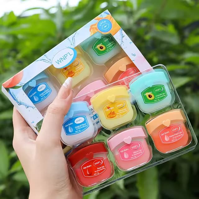 4/6/8pcs Fruit Series Moisturizing Lip Balm Set - Refreshing, Non-Sticky, Anti-Cracked Lip Mask for Daily Use & Makeup Prep showcase 2