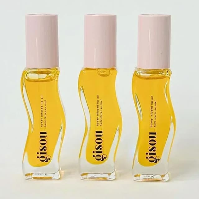 Gisou Moisturizing Watermelon Lip Balm & Plumping Lip Oil Gloss for Smooth, Hydrated Lips - Exfoliating & Enhancing Shine showcase 3