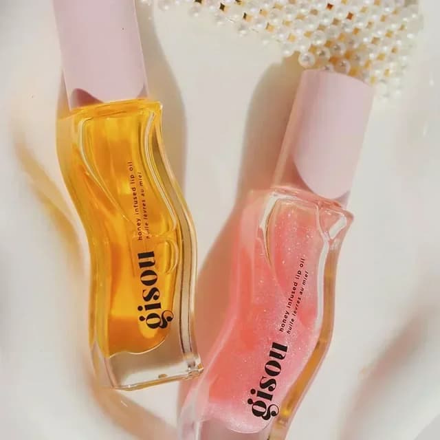 Gisou Moisturizing Watermelon Lip Balm & Plumping Lip Oil Gloss for Smooth, Hydrated Lips - Exfoliating & Enhancing Shine showcase 2