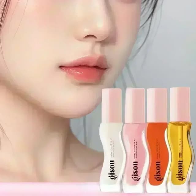 Gisou Moisturizing Watermelon Lip Balm & Plumping Lip Oil Gloss for Smooth, Hydrated Lips - Exfoliating & Enhancing Shine showcase 11