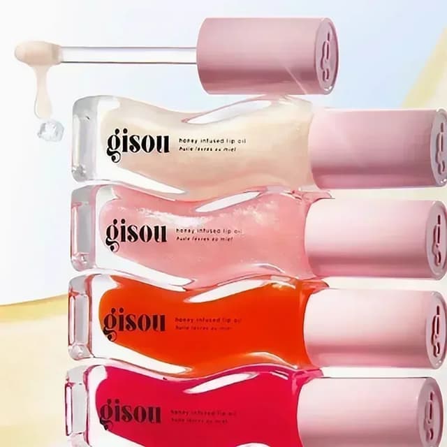 Gisou Moisturizing Watermelon Lip Balm & Plumping Lip Oil Gloss for Smooth, Hydrated Lips - Exfoliating & Enhancing Shine showcase 7